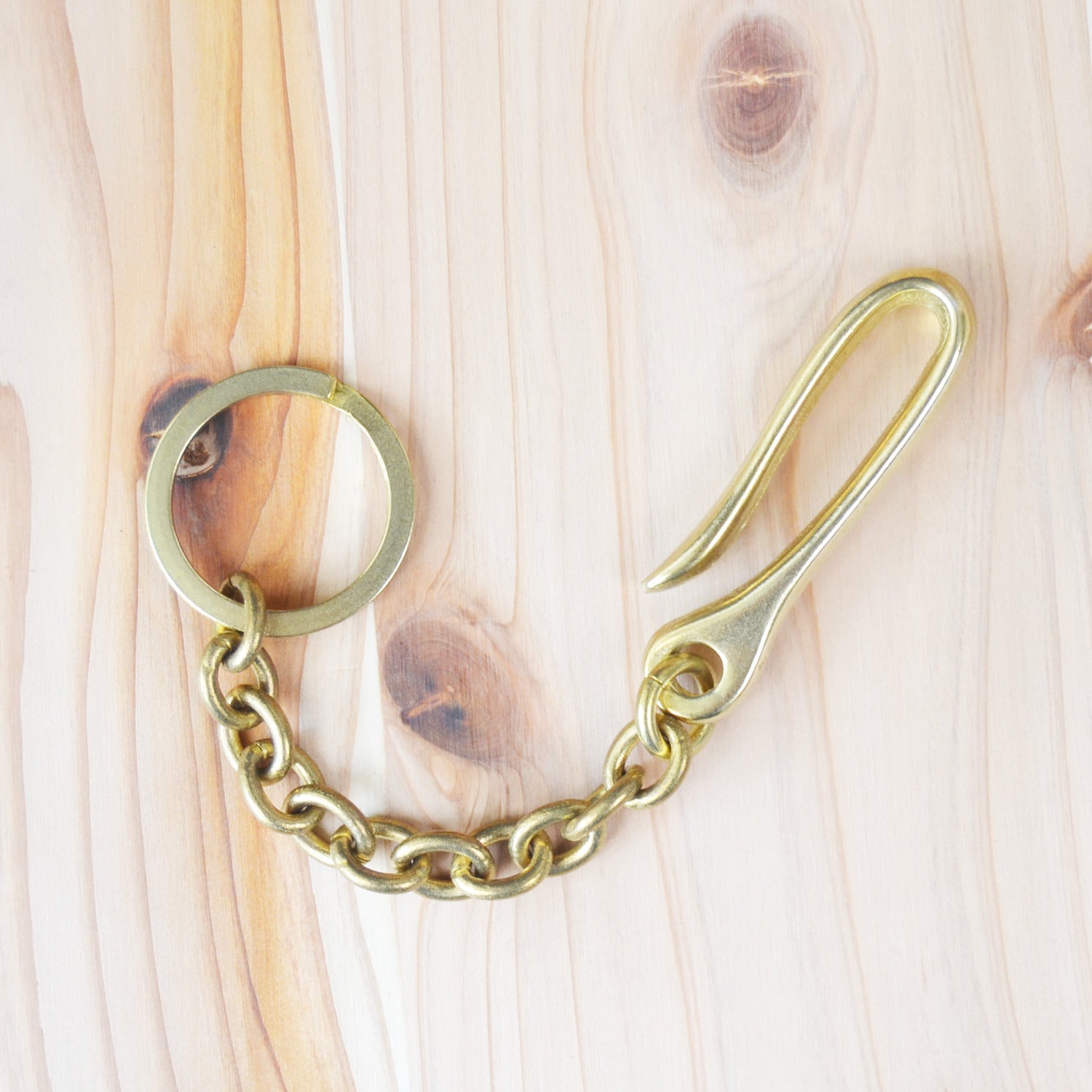 Sand Casted Belt Hook Key Chain
