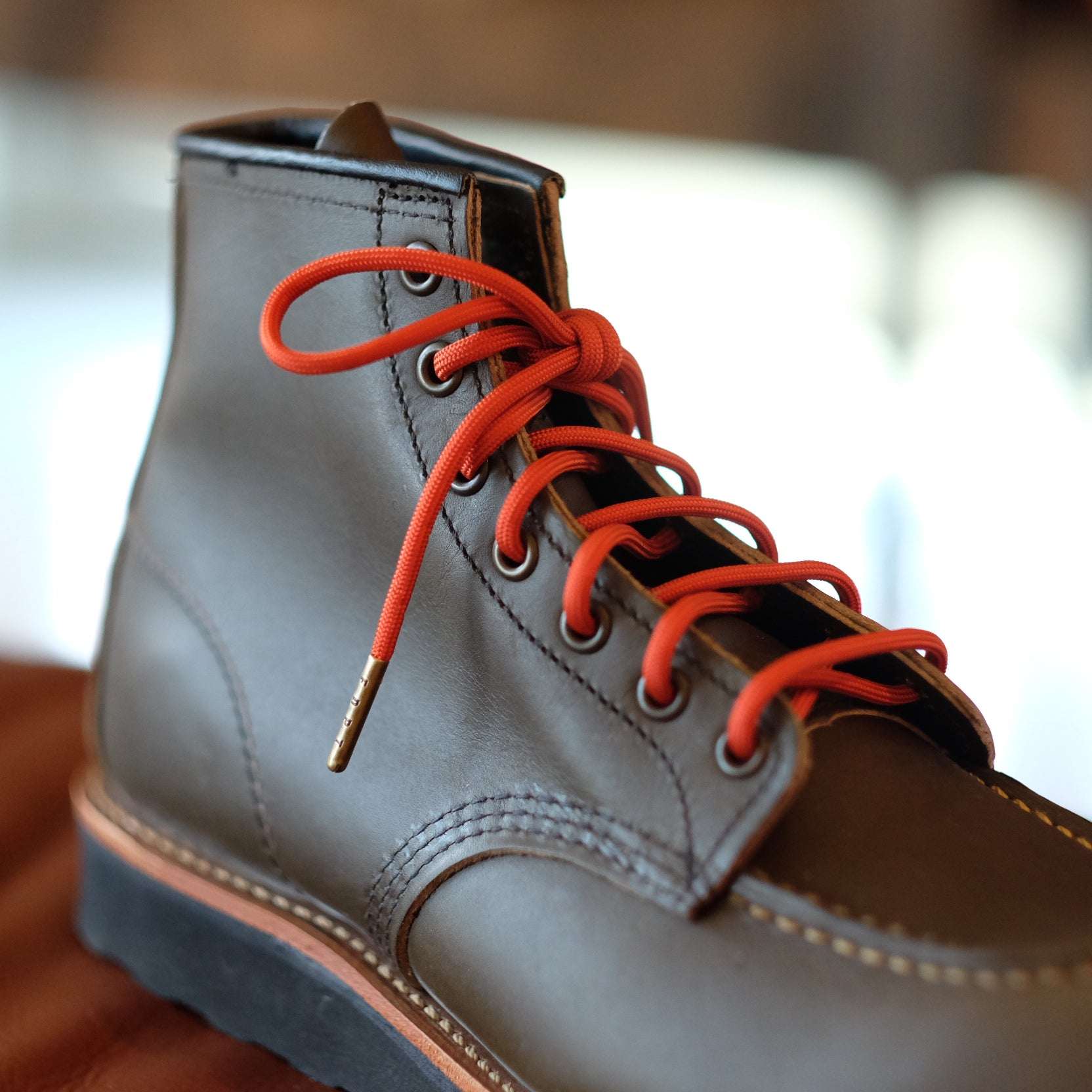 Burnt Orange Paracord Laces - Enji (炎地)