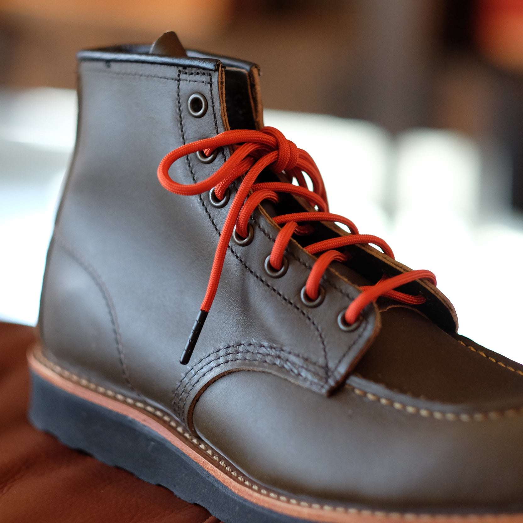 Burnt Orange Paracord Laces - Enji (炎地)