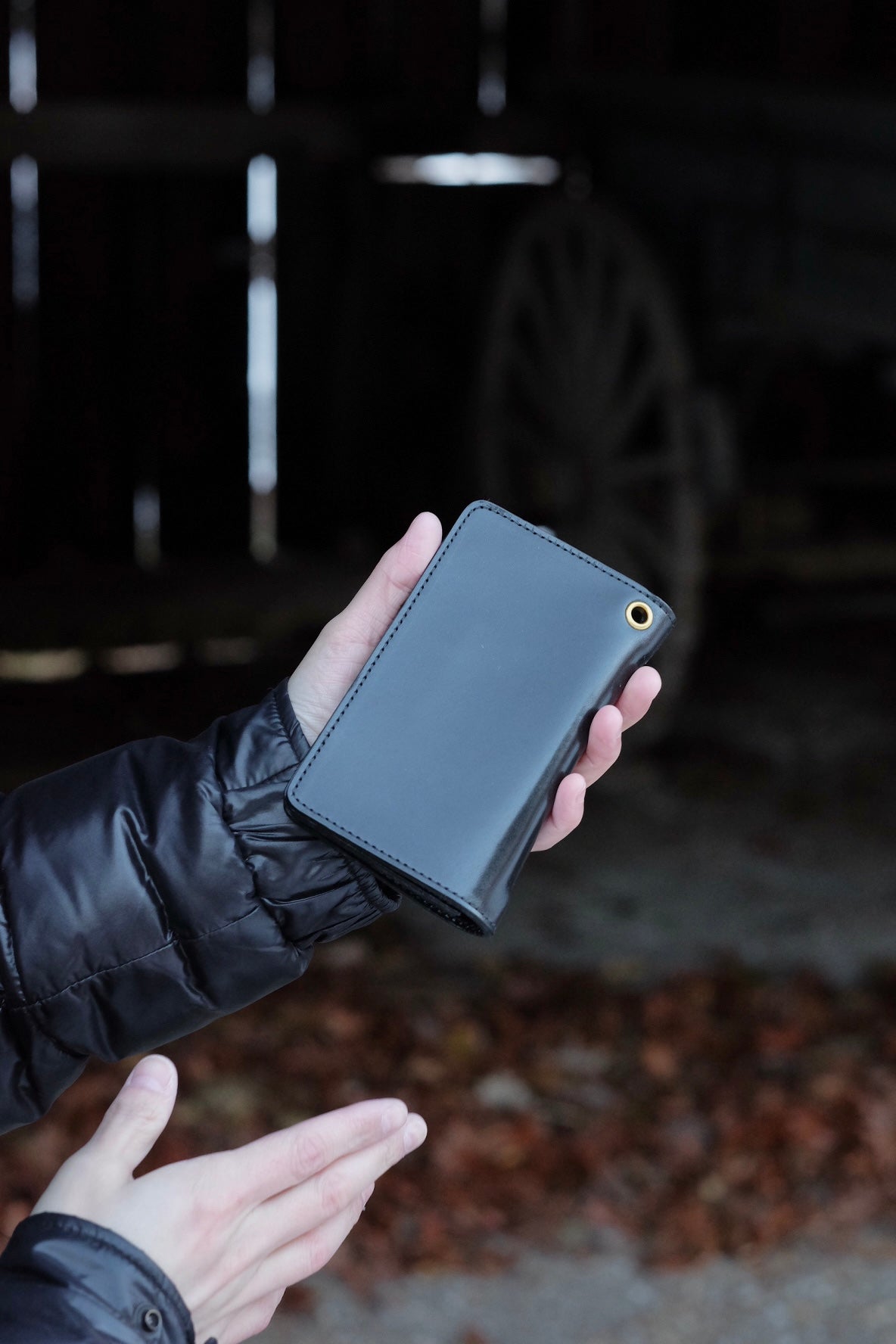 Black Long Wallet