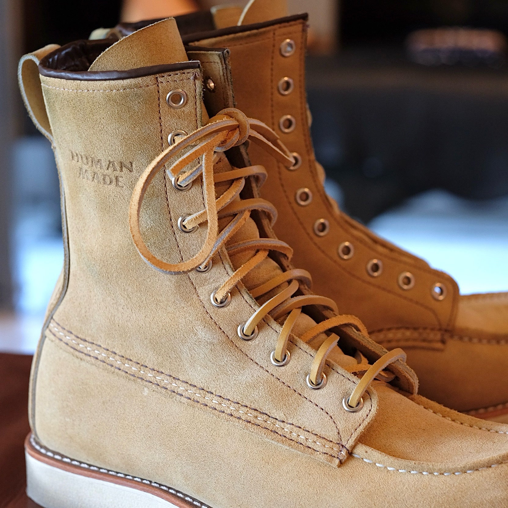 Tsuchi (土) – Tan Leather Laces