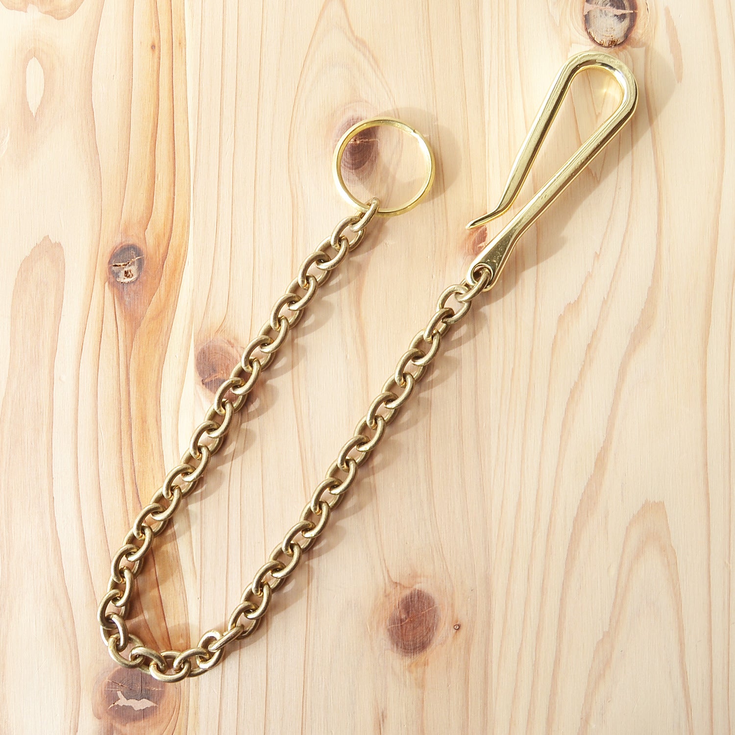 Sand Casted Oval Key Chain