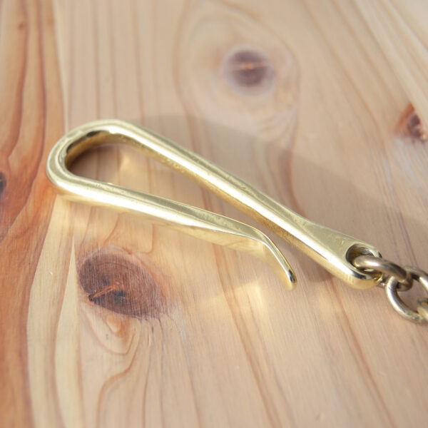 Sand Casted Oval Key Chain