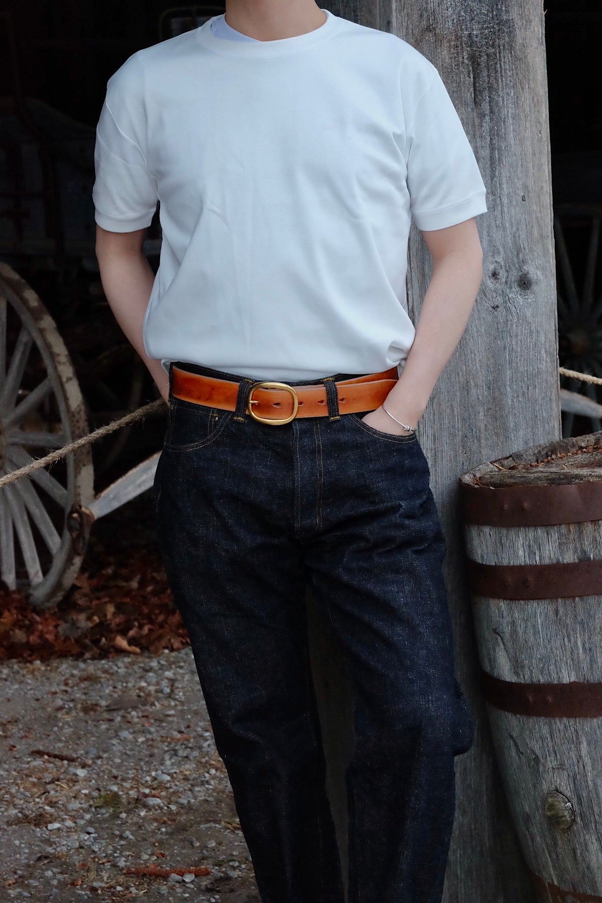 Lee Kung Man Made in Hong Kong White tee