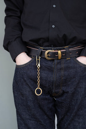 Sand Casted Belt Hook Key Chain