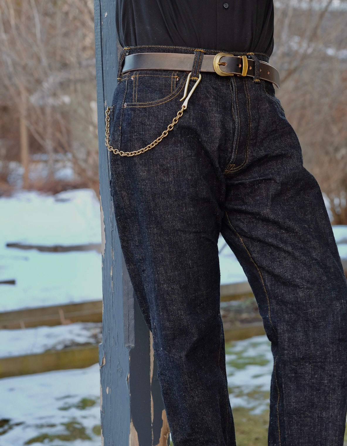 Sand Casted Oval Key Chain