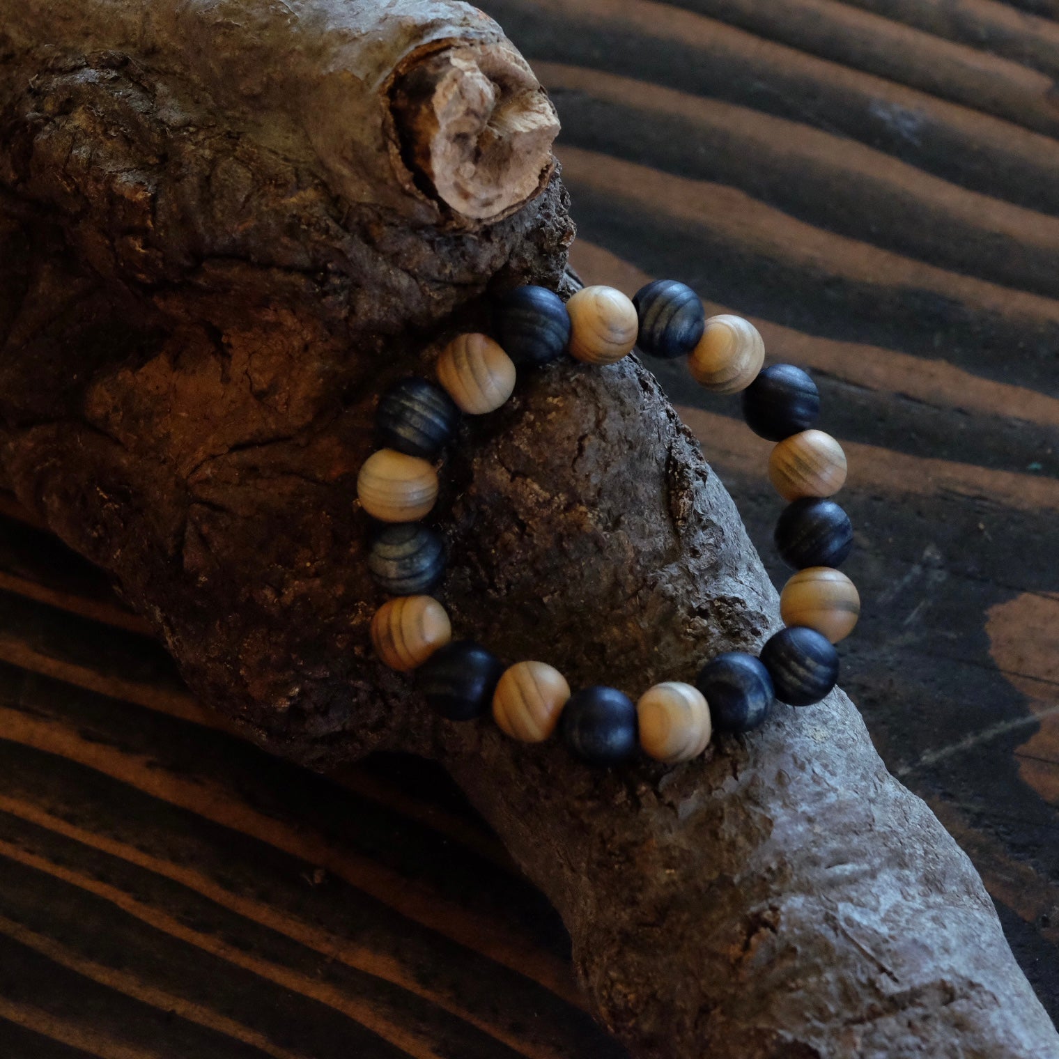 FD x WFG Hinoki Bead Bracelet