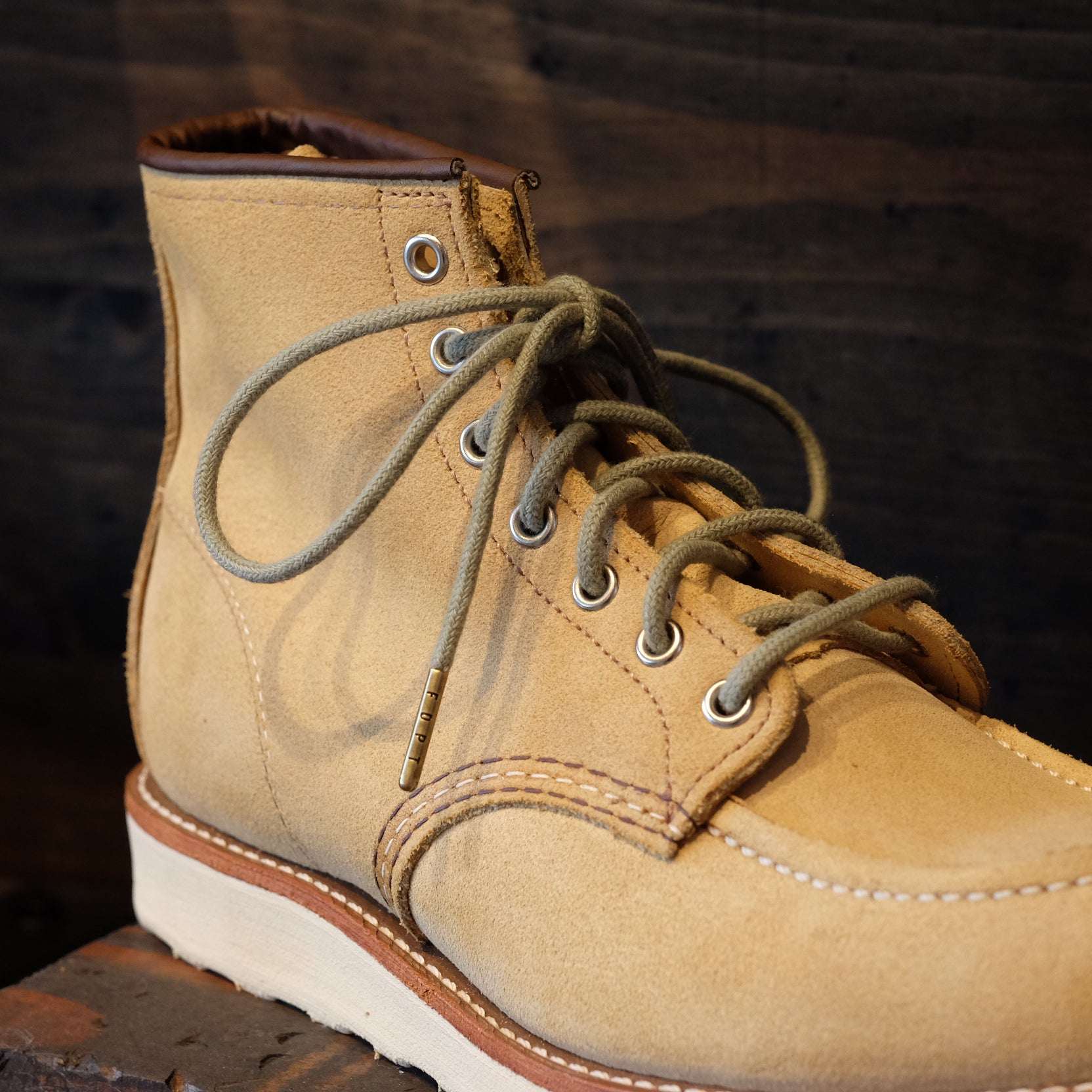 Grass Sage Cotton Laces - Kansō (乾草)