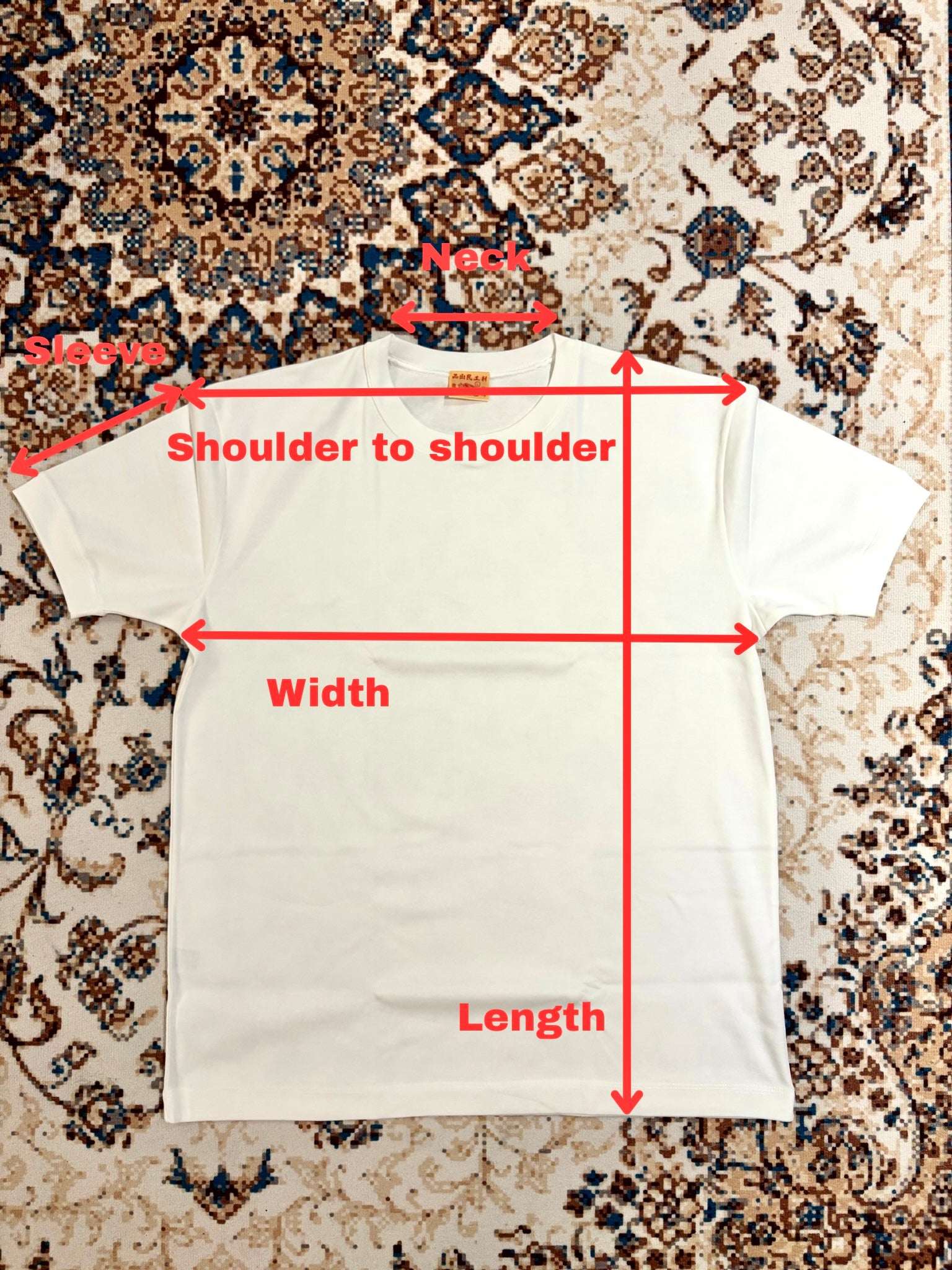 Lee Kung Man Made in Hong Kong White tee