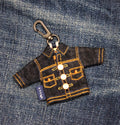Mini Type II 14 oz Denim Jacket Keychain