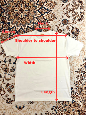 Lee Kung Man Made in Hong Kong White tee blank size M/L/XL - pre order