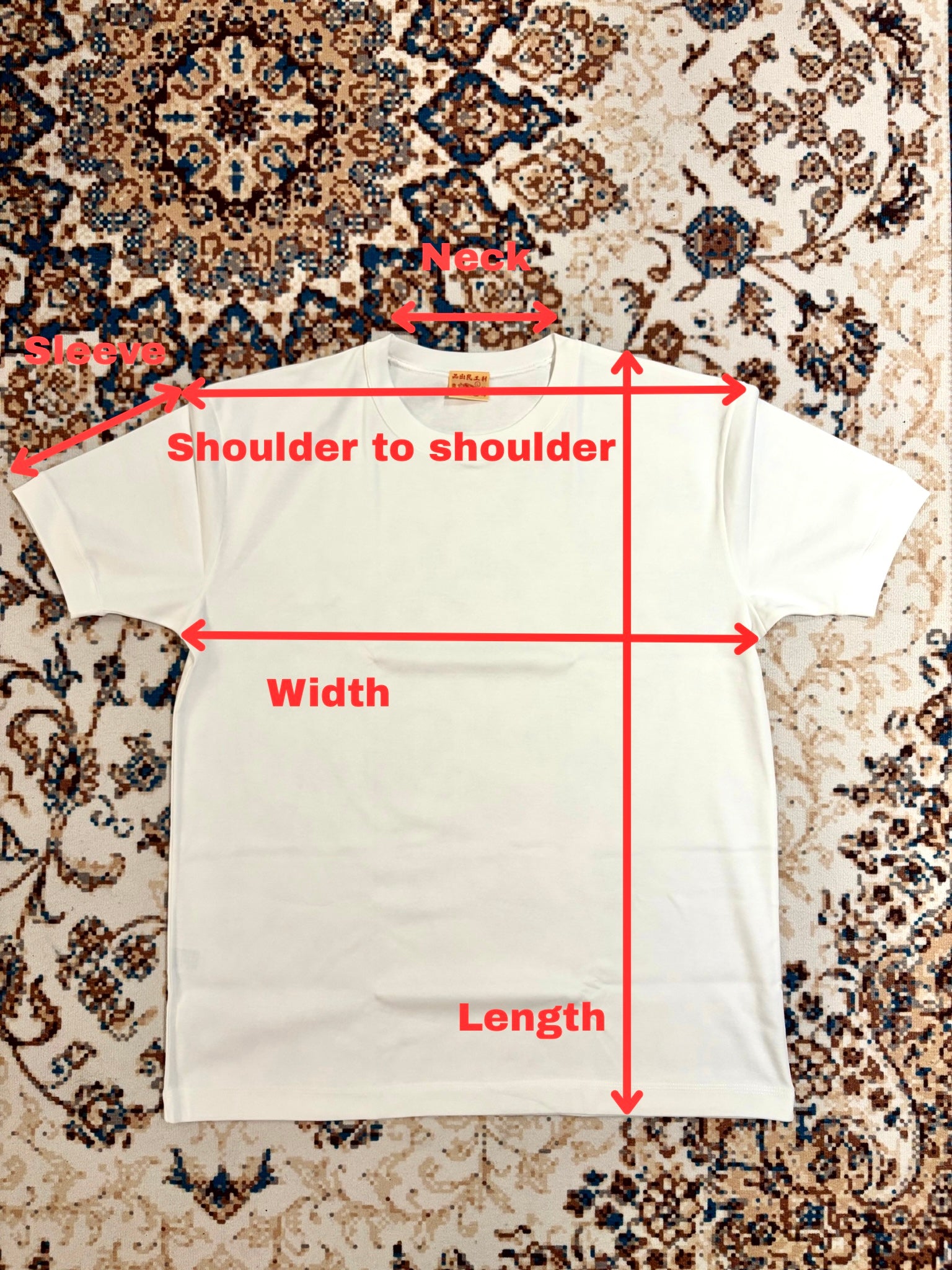 Lee Kung Man Made in Hong Kong 
Black tee