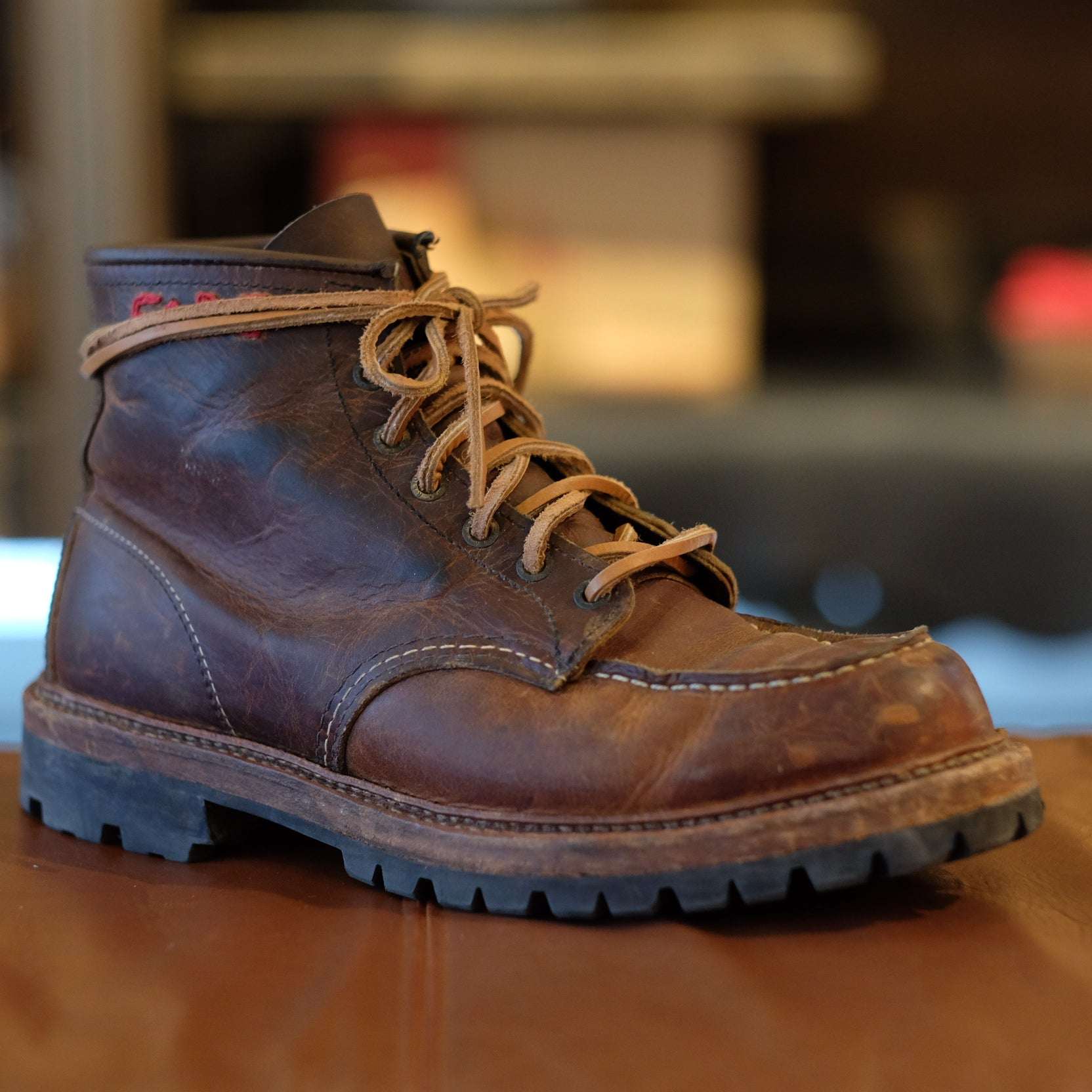 Tea Oak Leather Laces - Chasen (茶栓)