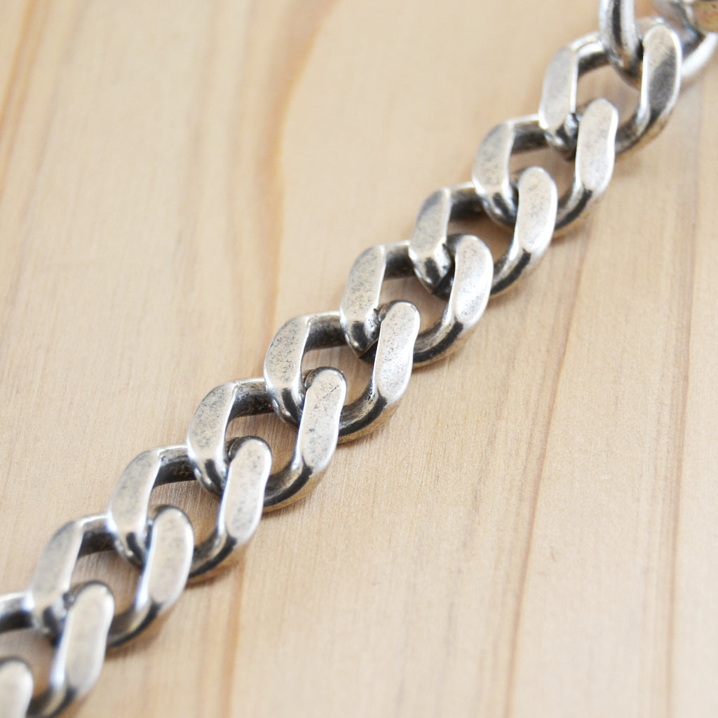Key Chain Twist, Super-Tumbled 2.5 – Silver Plated