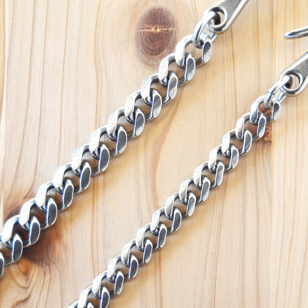 Key Chain Twist, Super-Tumbled 2.5 – Silver Plated