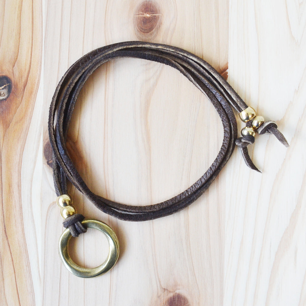 Sunglass Strap Dark Brown