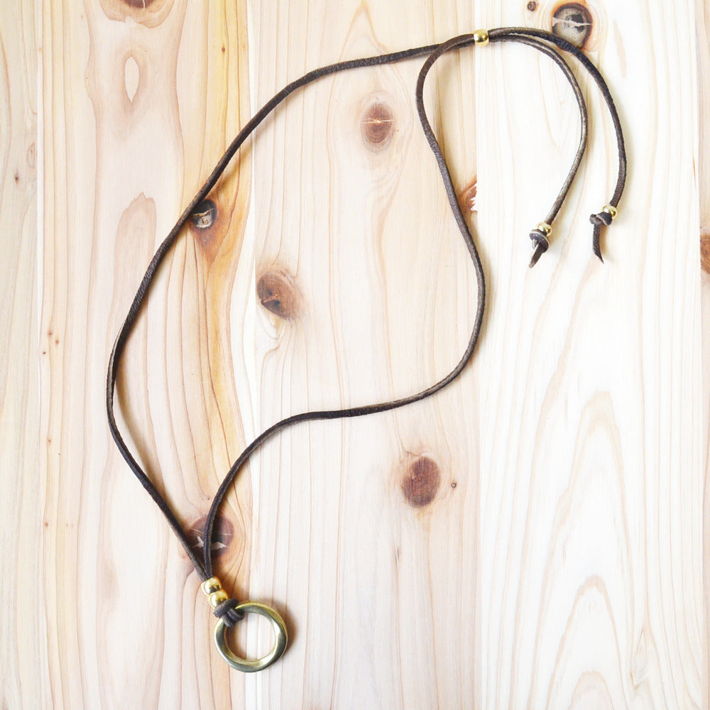 Sunglass Strap Dark Brown
