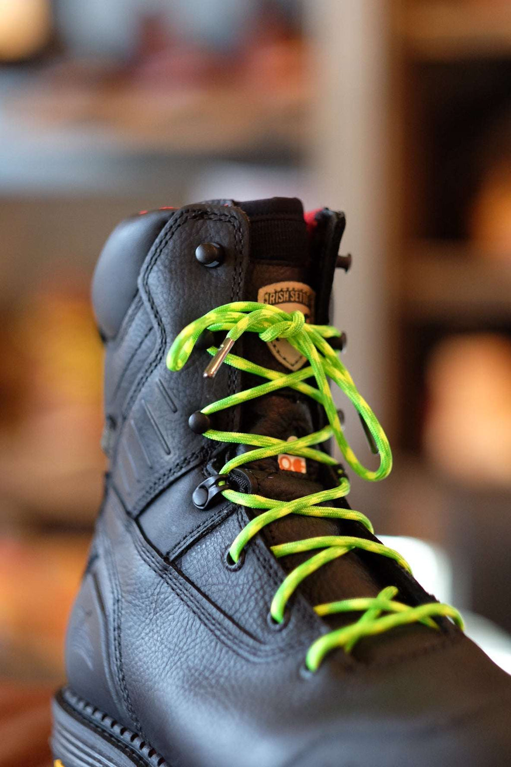 Luminous Green Paracord Laces - Kōryoku (光緑)