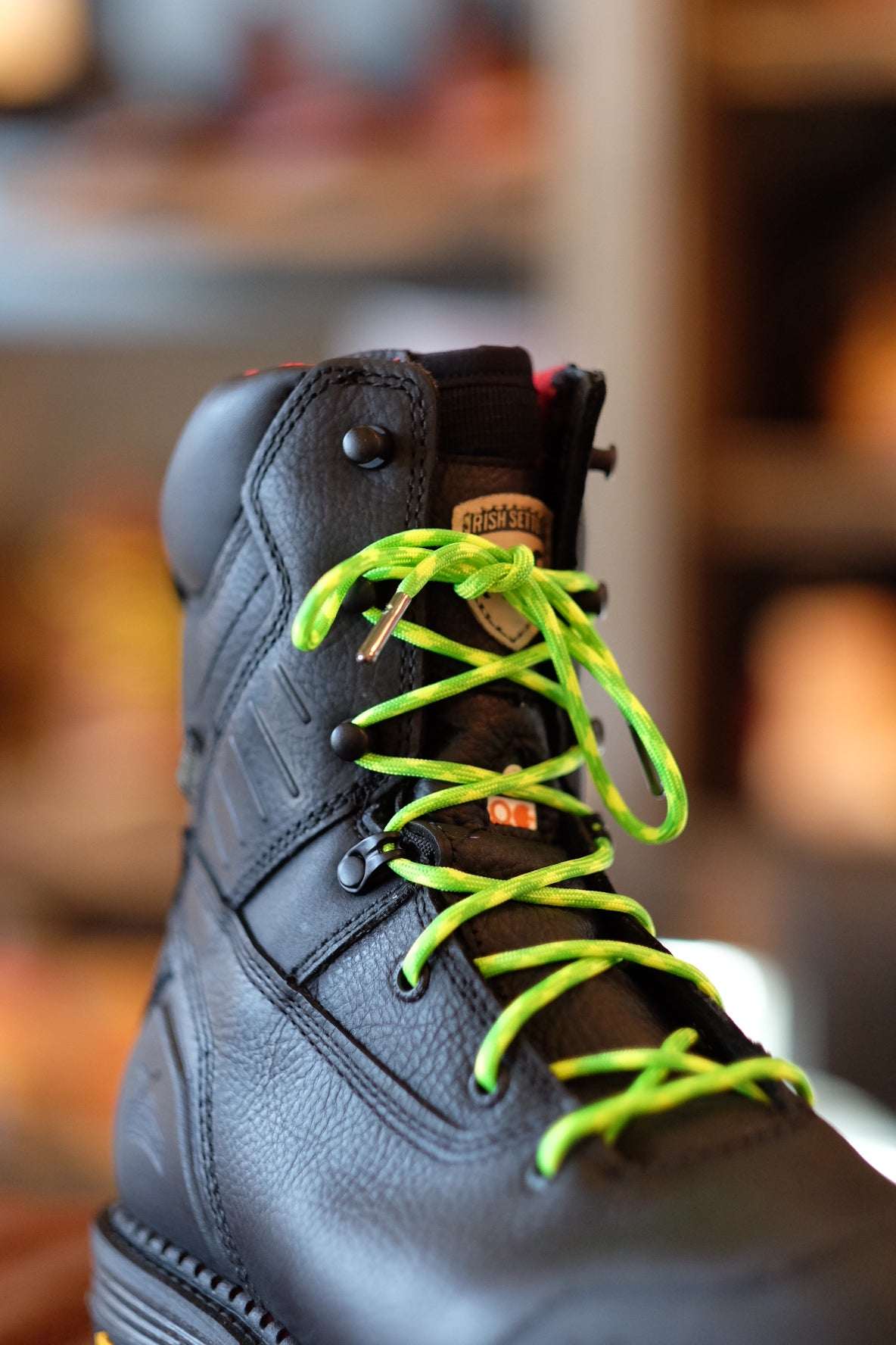 Luminous Green Paracord Laces - Kōryoku (光緑)