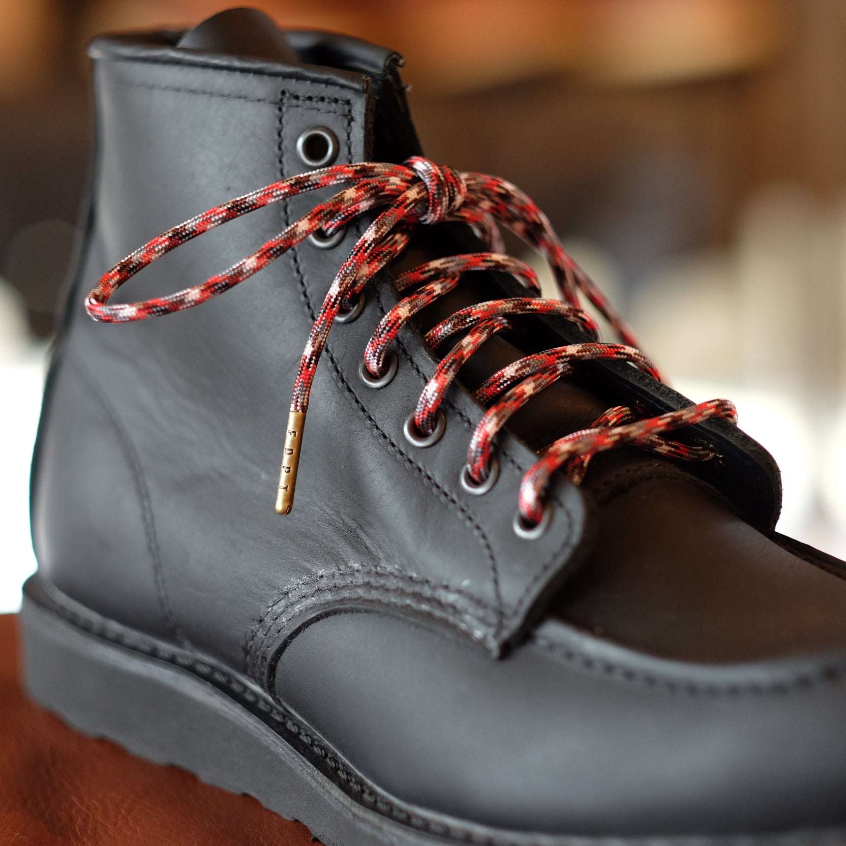 Red Wind Paracord Laces - Akai Kaze (赤い風)