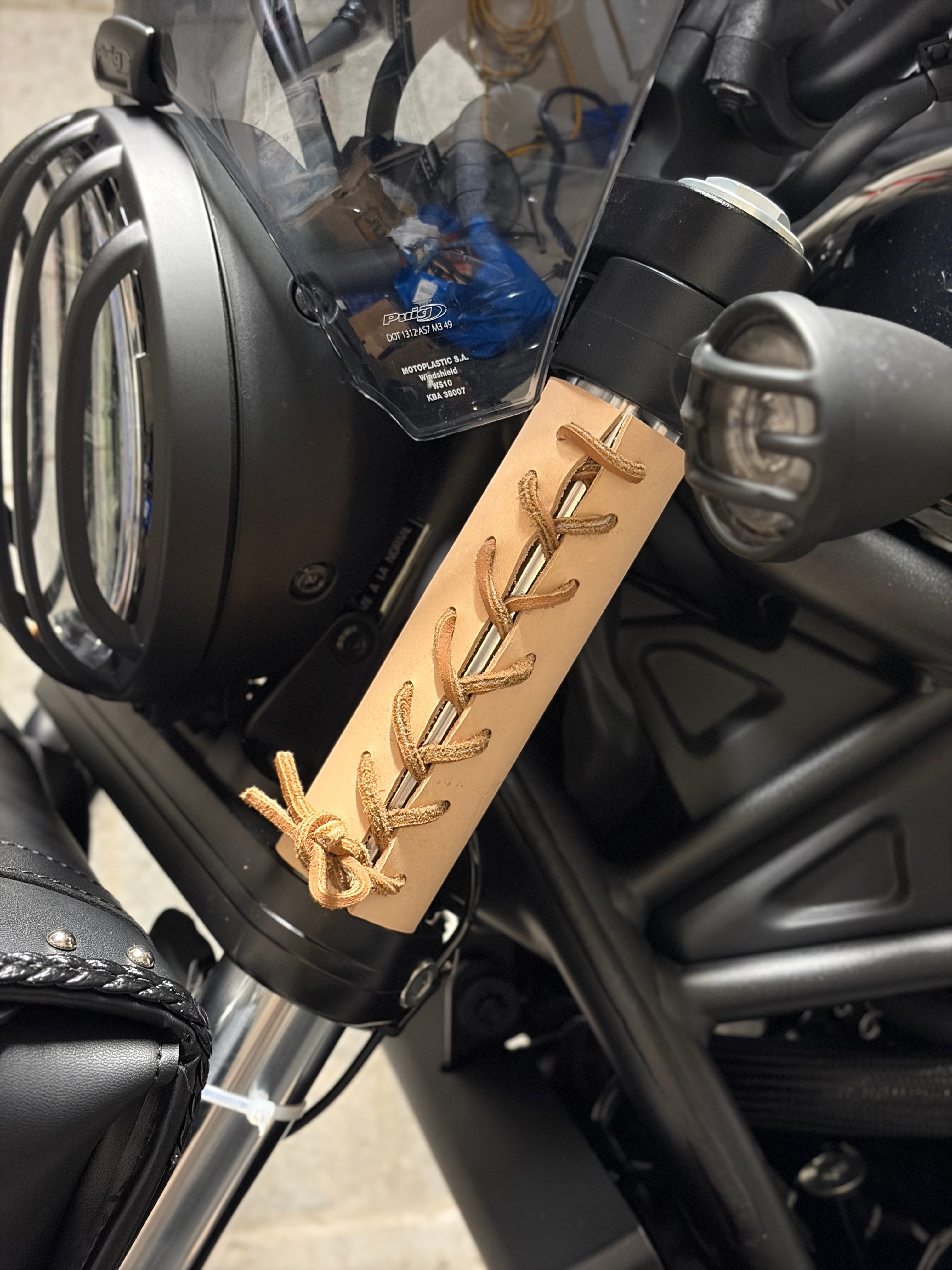 Honda Rebel Leather Fork Wrap (Pair)