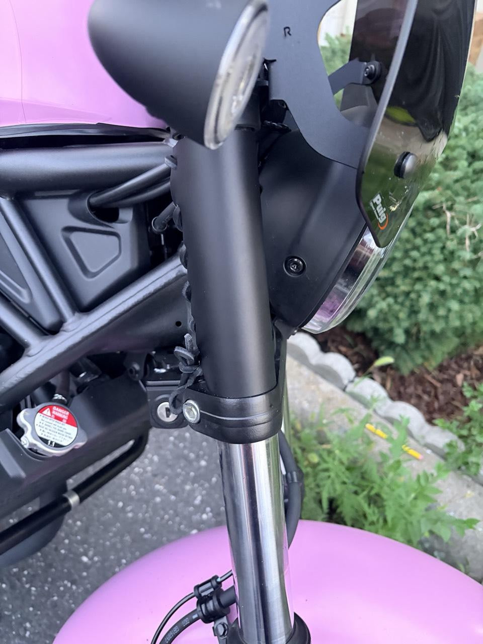 Honda Rebel Leather Fork Wrap (Pair)