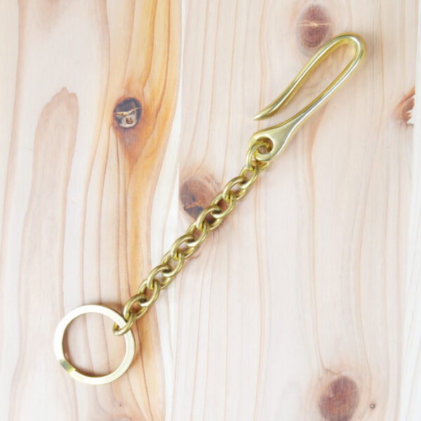 Sand Casted Belt Hook Key Chain