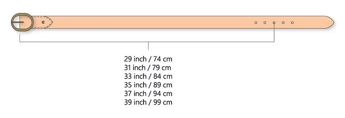 Kakishibu Painted Belt (Brass Oval Garrison Buckle)